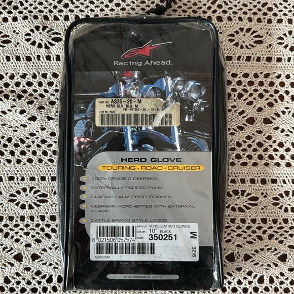 Alpinestars Hero Glove- Touring- Road- Cruiser - Picture 2 of 4